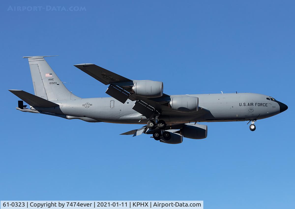 61-0323, 1961 Boeing KC-135R Stratotanker C/N 18230, EXPO84