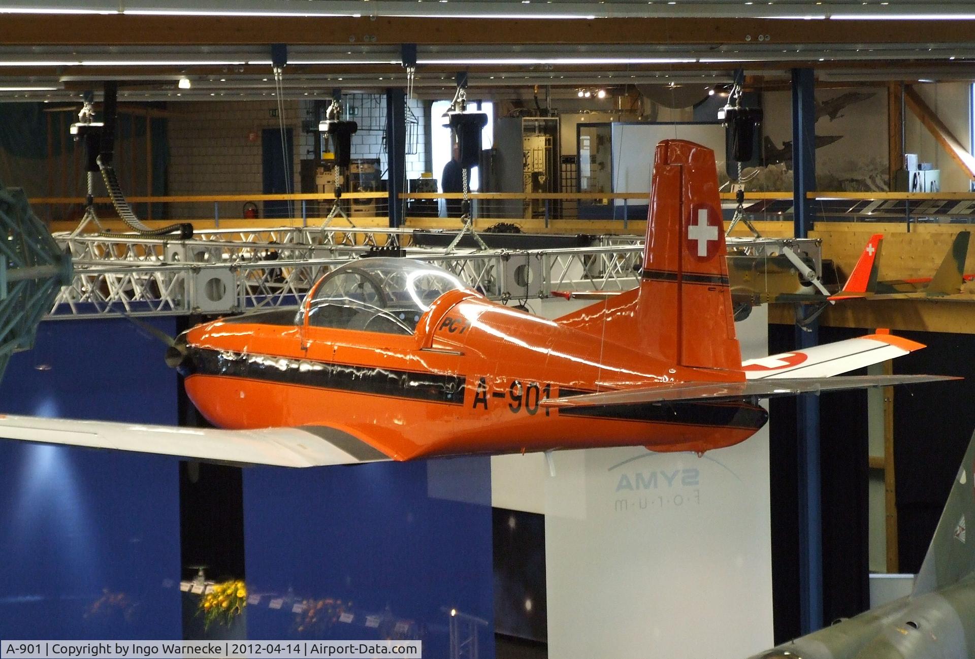 A-901, 1966 Pilatus PC-7 (PC-3/B) Turbo Trainer C/N 509-58, Pilatus PC-7 Turbo Trainer at the Flieger-Flab-Museum, Dübendorf
