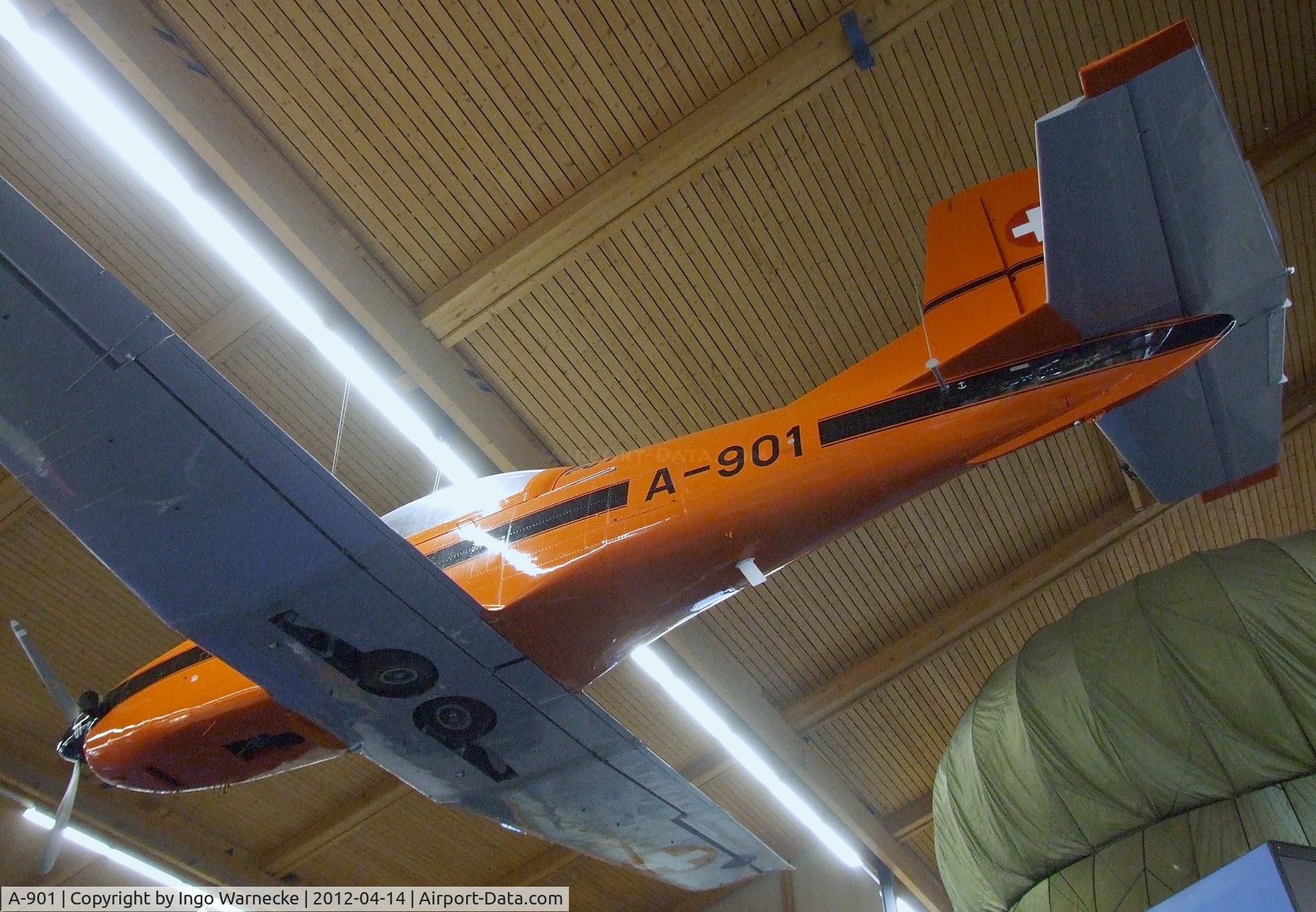 A-901, 1966 Pilatus PC-7 (PC-3/B) Turbo Trainer C/N 509-58, Pilatus PC-7 Turbo Trainer at the Flieger-Flab-Museum, Dübendorf