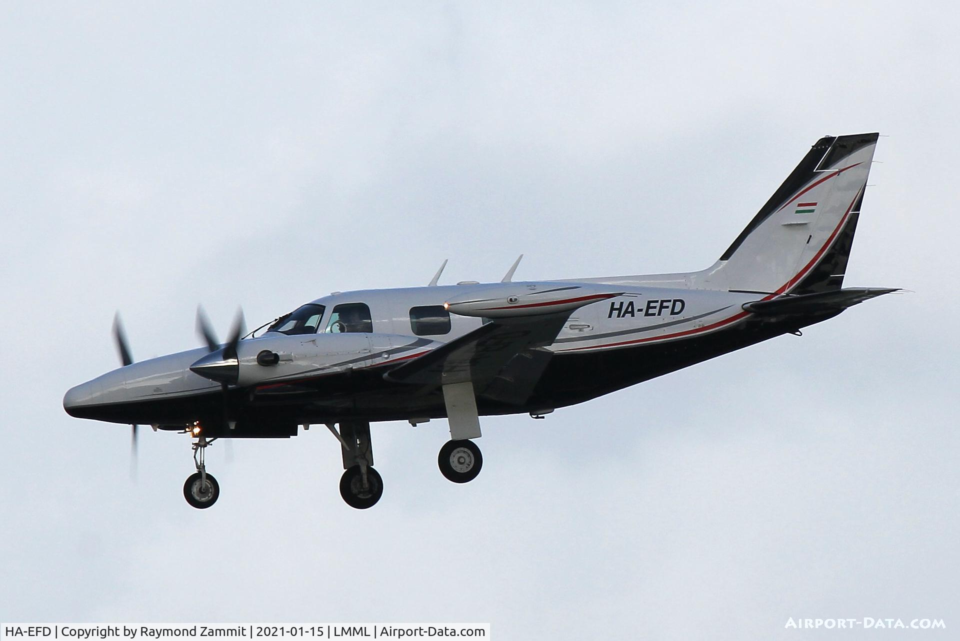 HA-EFD, 1980 Piper PA-31T Cheyenne II C/N 31T-8020063, Piper PA-31T Cheyenne HA-EFD Fly Coop