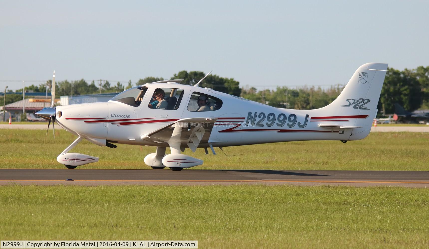 N2999J, 2003 Cirrus SR22 C/N 0476, SNF LAL 2016