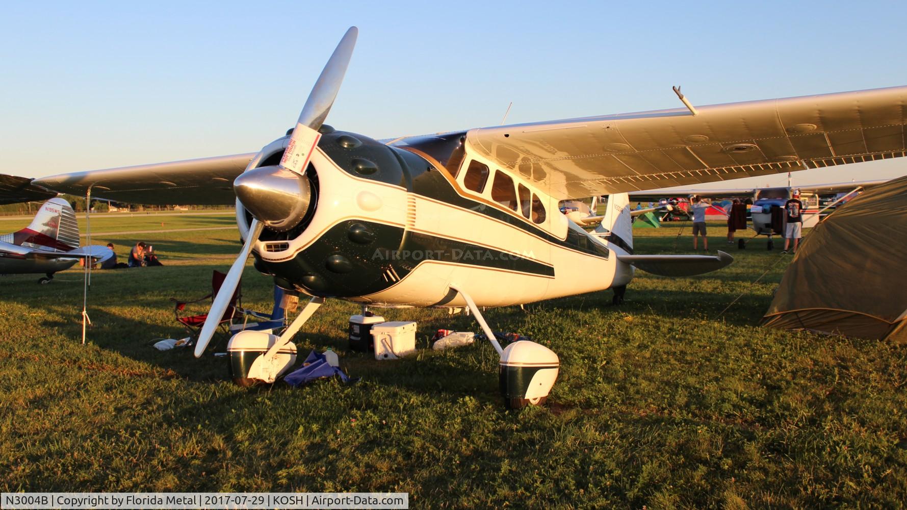 N3004B, 1952 Cessna 190 C/N 7887, EAA OSH 2017