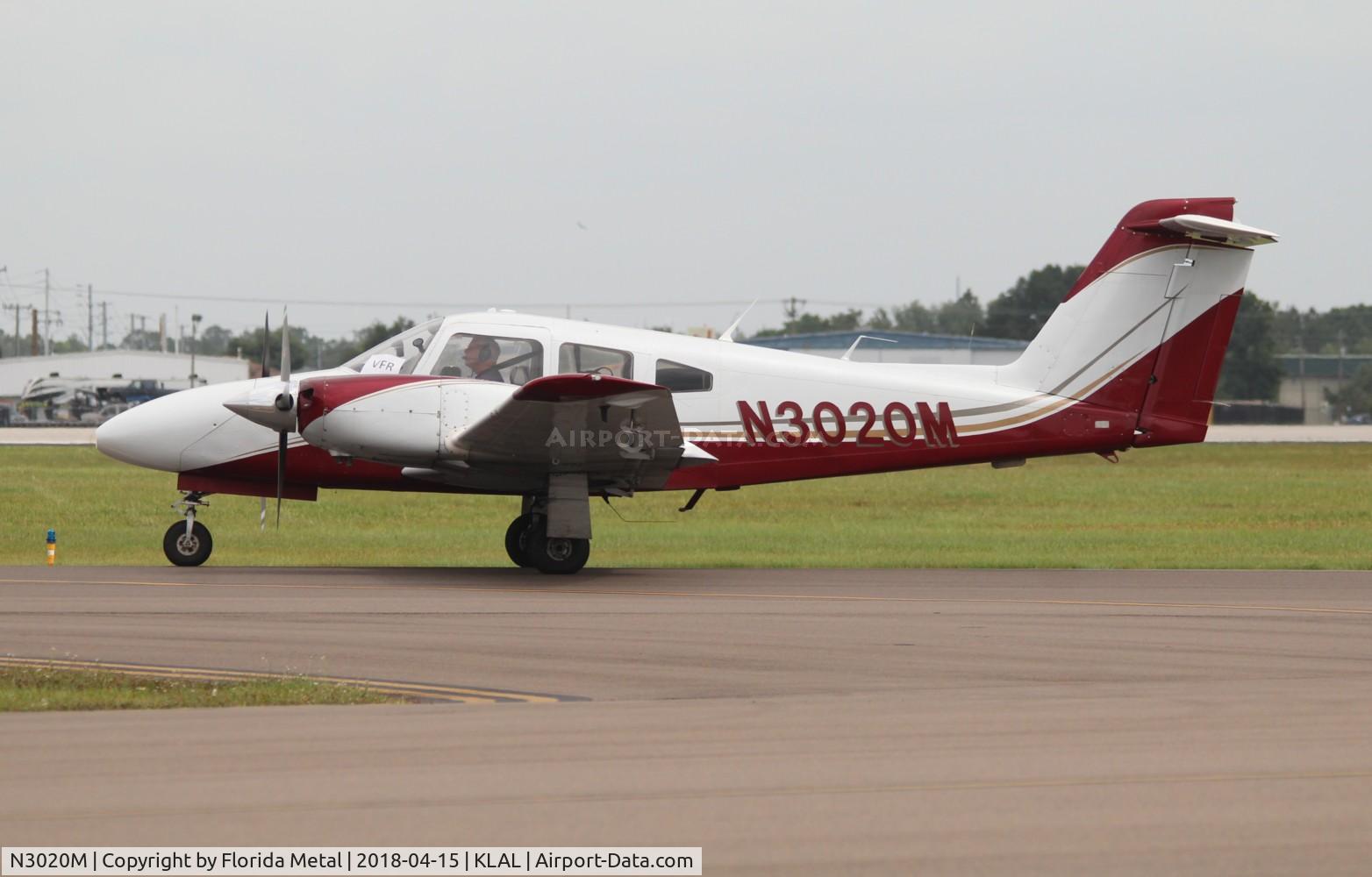 N3020M, 1979 Piper PA-44-180 Seminole C/N 44-7995220, SNF LAL 2018