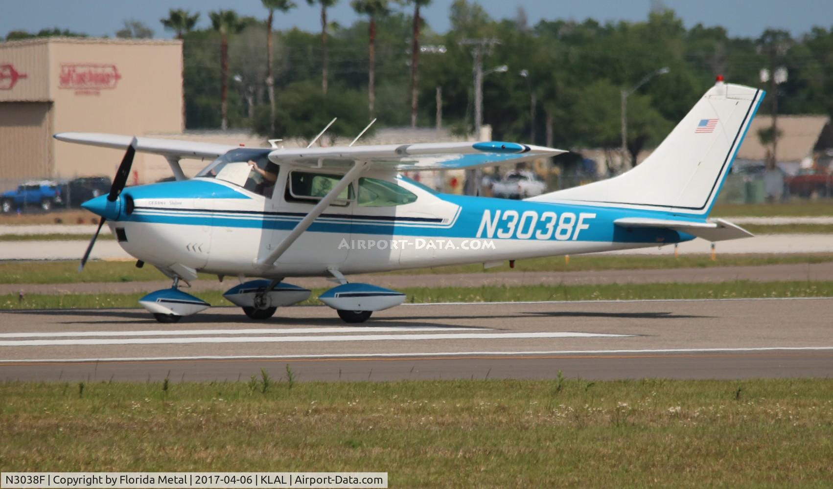 N3038F, 1966 Cessna 182J Skylane C/N 18257138, SNF LAL 2017