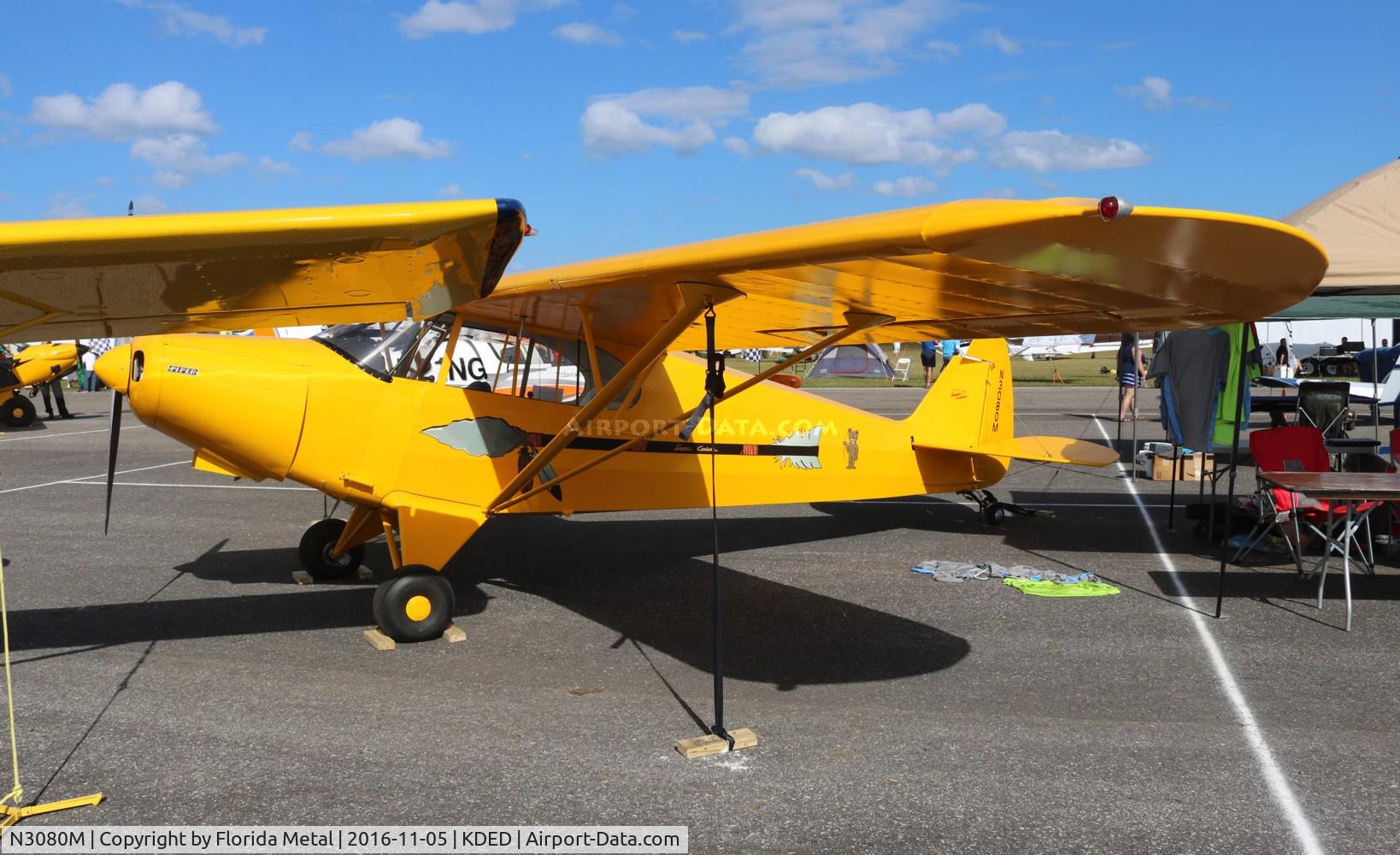 N3080M, 1947 Piper PA-12 Super Cruiser C/N 12-1768, Deland 2016