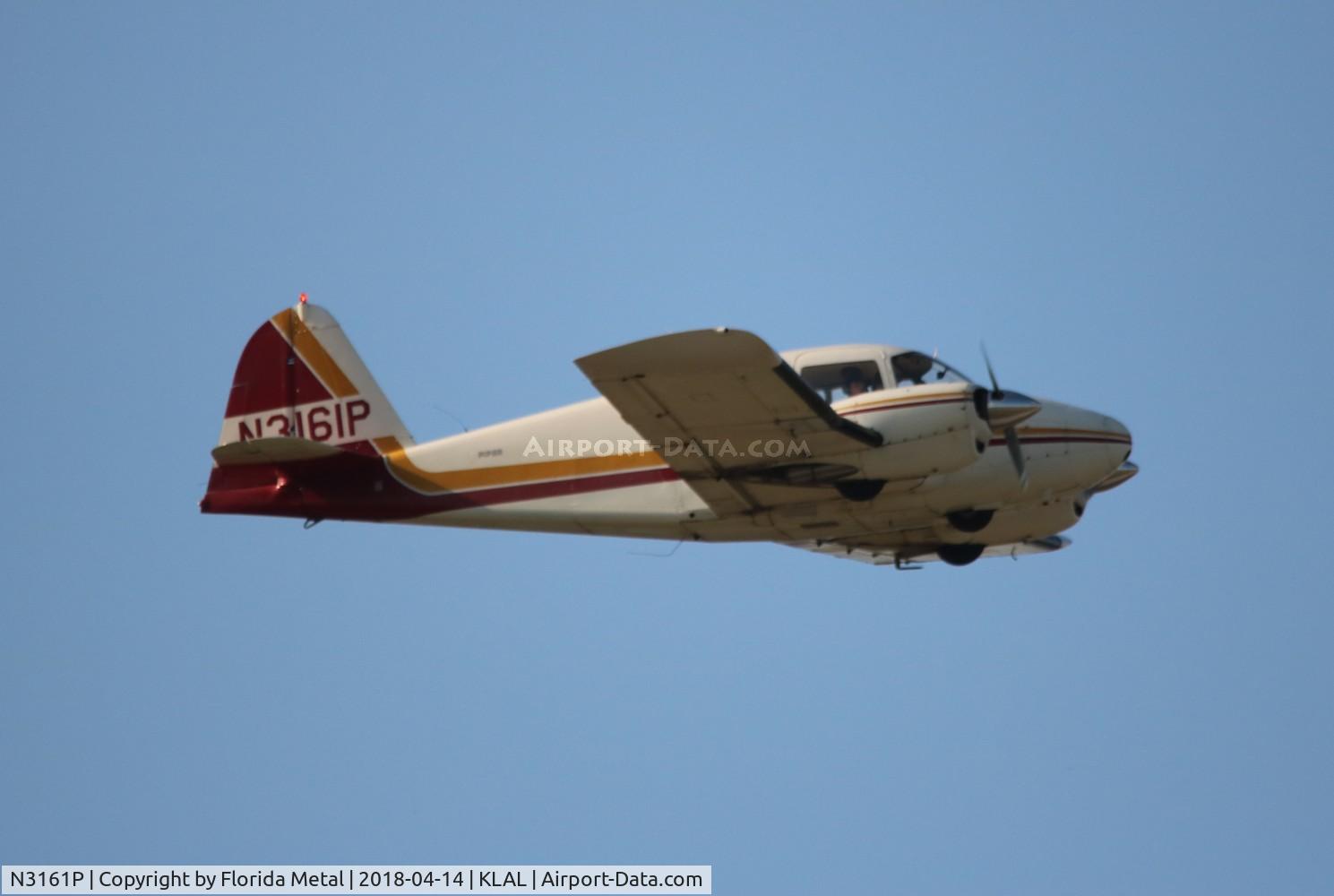 N3161P, 1957 Piper PA-23 C/N 23-1093, SNF LAL 2018