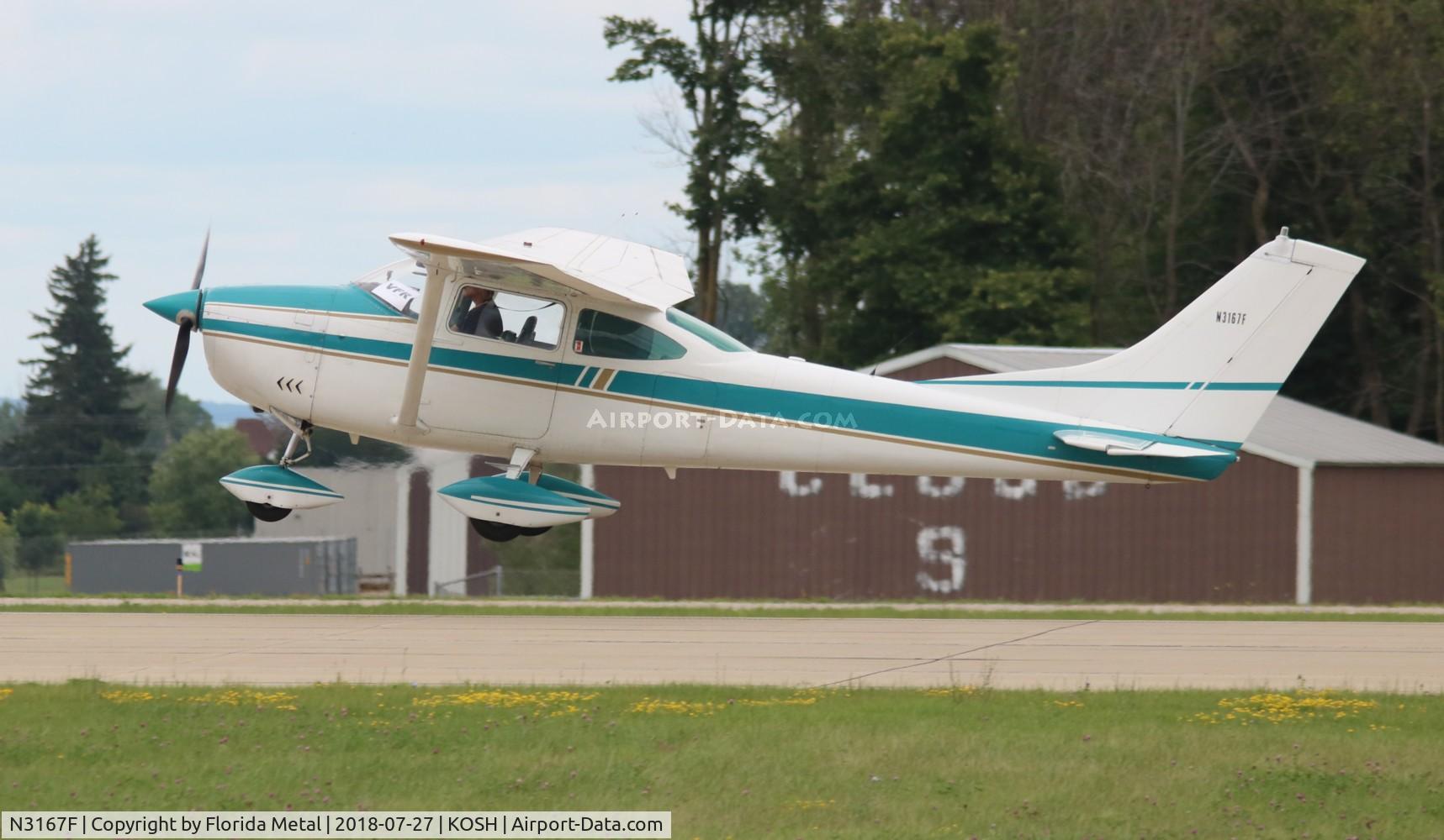 N3167F, 1966 Cessna 182J Skylane C/N 18257267, EAA OSH 2018