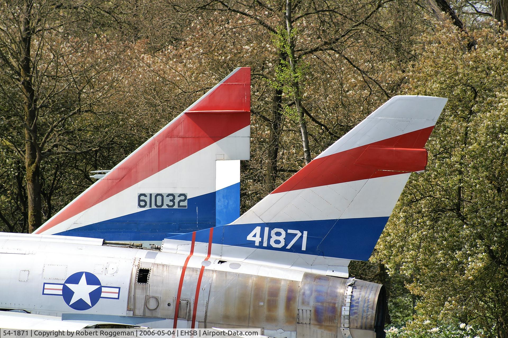 54-1871, 1954 North American F-100D Super Sabre C/N 217-132, PRESERVED.SOESTERBERG NMM.FW-871.