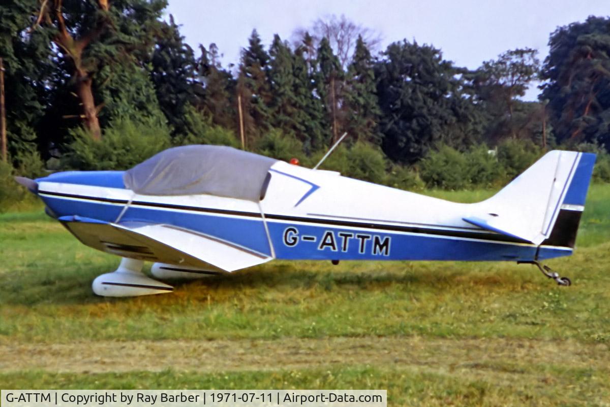 G-ATTM, 1966 CEA Jodel DR-250-160 Capitaine C/N 65, G-ATTM   CEA DR.250-160 Capitaine [65] (Place unknown) @ 11/07/1971