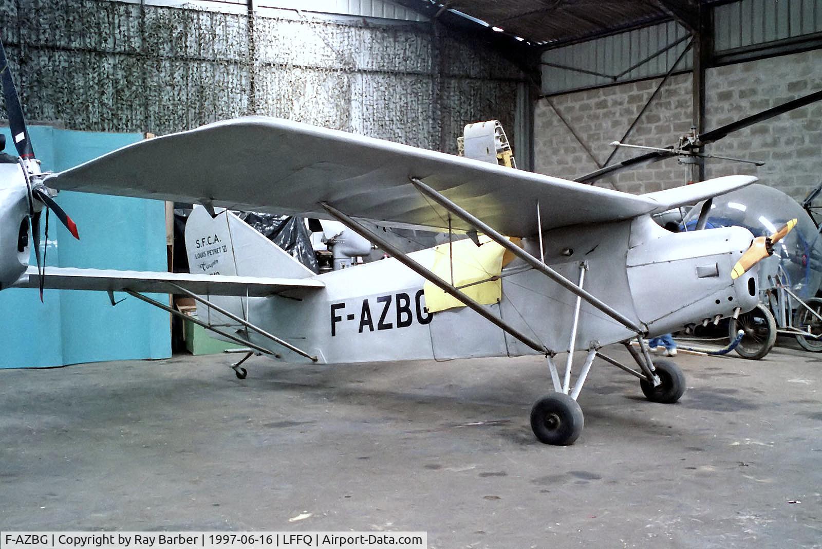 F-AZBG, SFCA Peyret Taupin TYPE VI C/N 10, F-AZBG   SFCA Taupin G [10] (Amicale Jean-Baptiste Salis) La Ferte Alais~F 16/06/1997