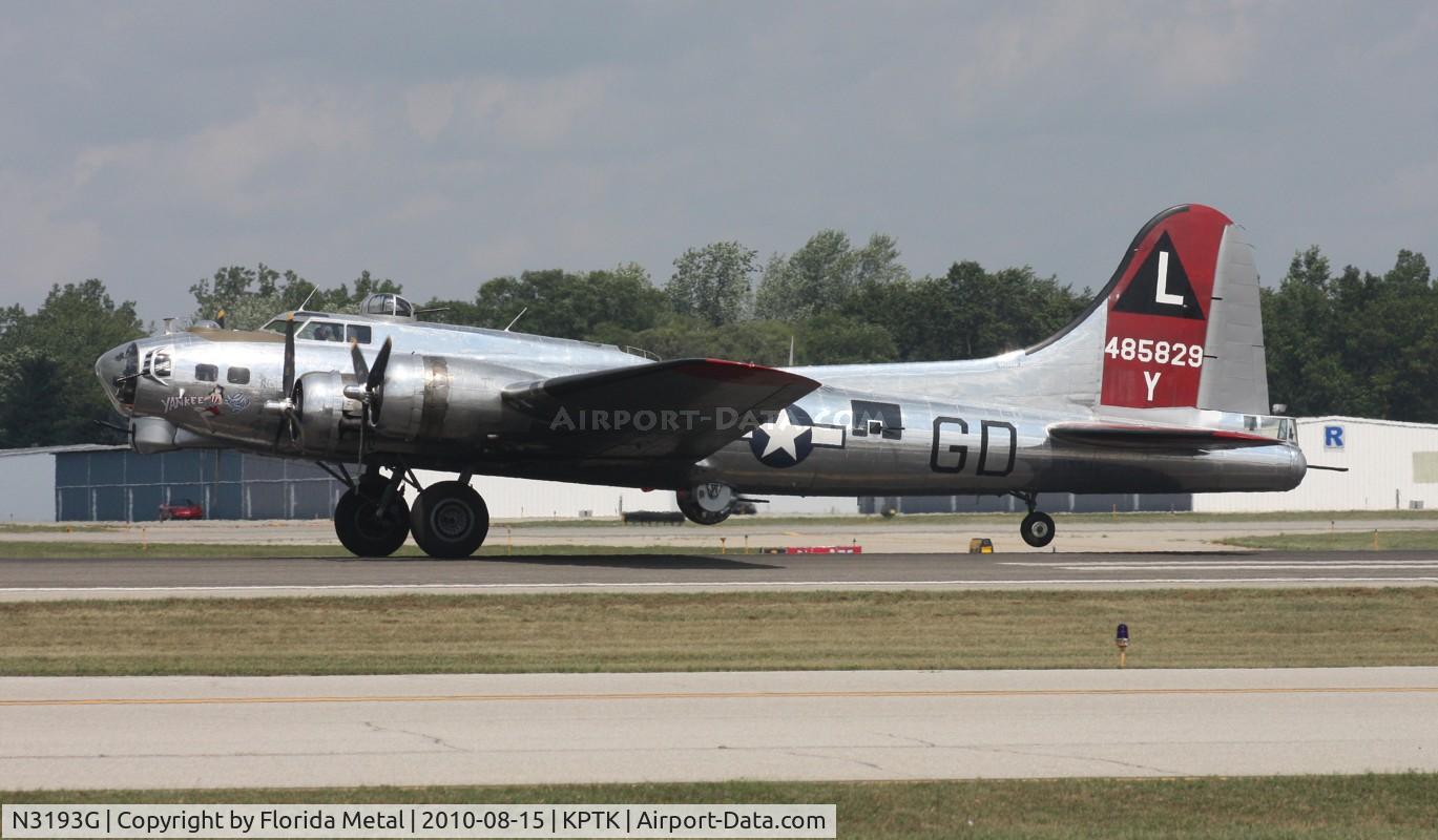 N3193G, 1944 Boeing B-17G Flying Fortress C/N 77255, PTK 2010