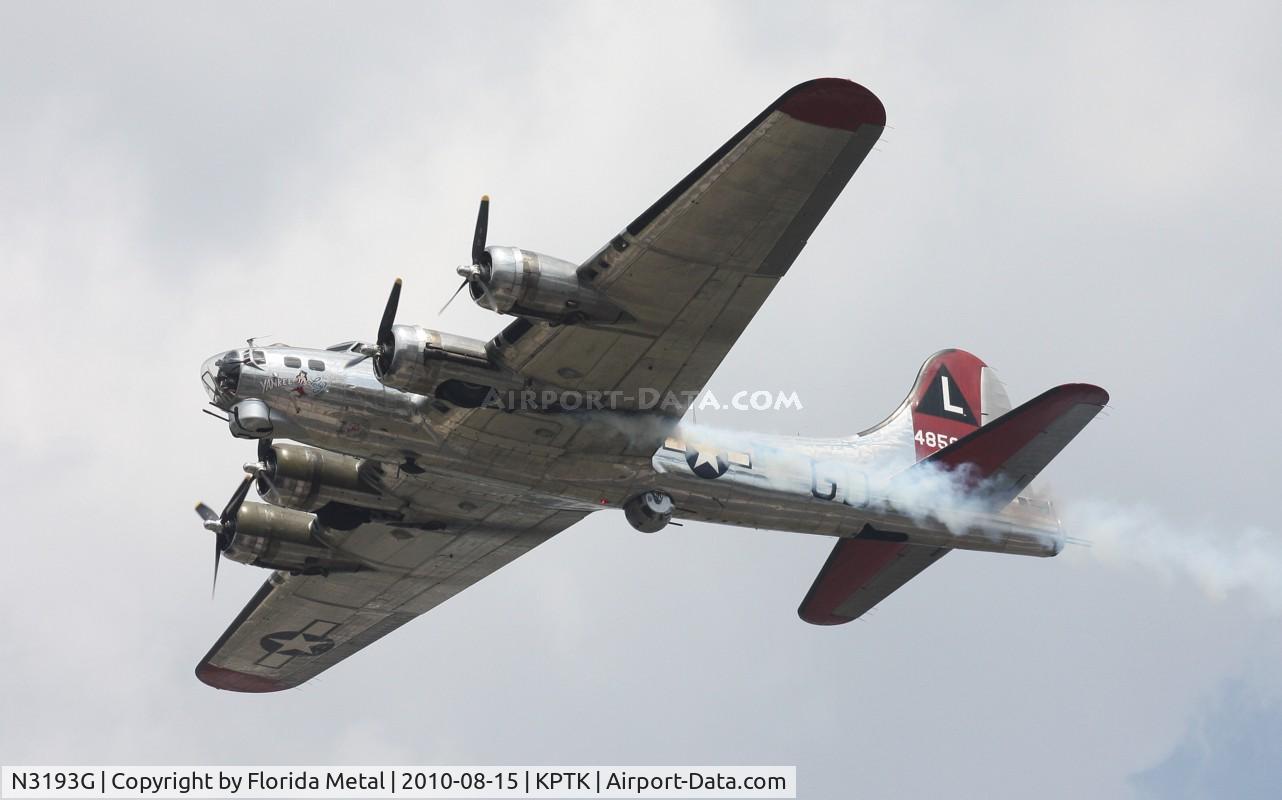 N3193G, 1944 Boeing B-17G Flying Fortress C/N 77255, PTK 2010