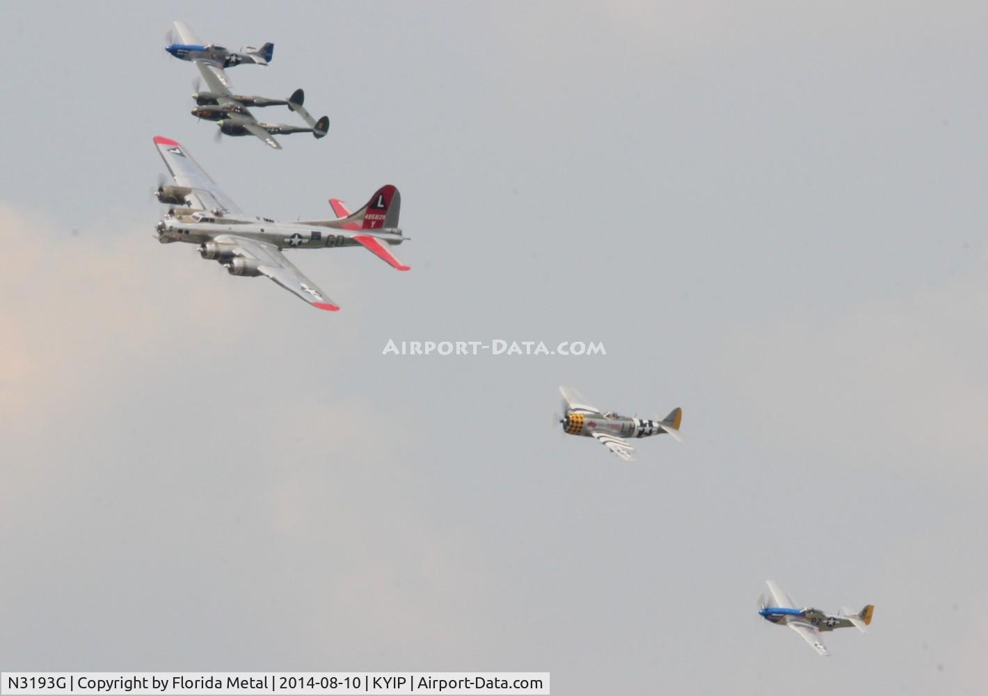 N3193G, 1944 Boeing B-17G Flying Fortress C/N 77255, TOM YIP 2014