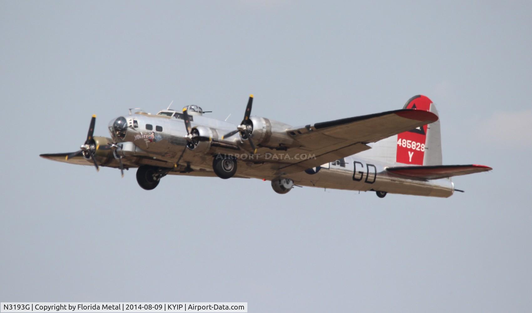 N3193G, 1944 Boeing B-17G Flying Fortress C/N 77255, TOM YIP 2014