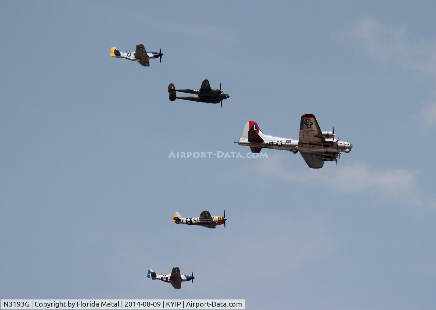 N3193G, 1944 Boeing B-17G Flying Fortress C/N 77255, TOM YIP 2014