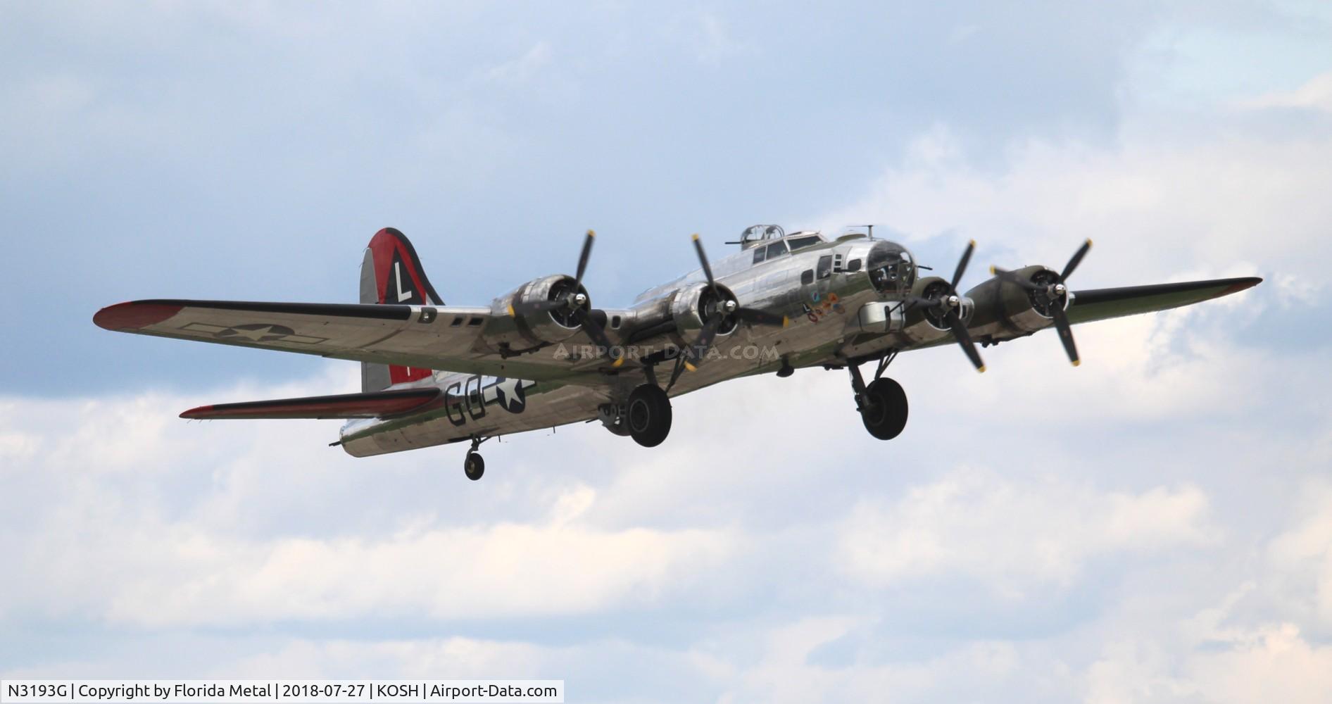 N3193G, 1944 Boeing B-17G Flying Fortress C/N 77255, EAA OSH 2018