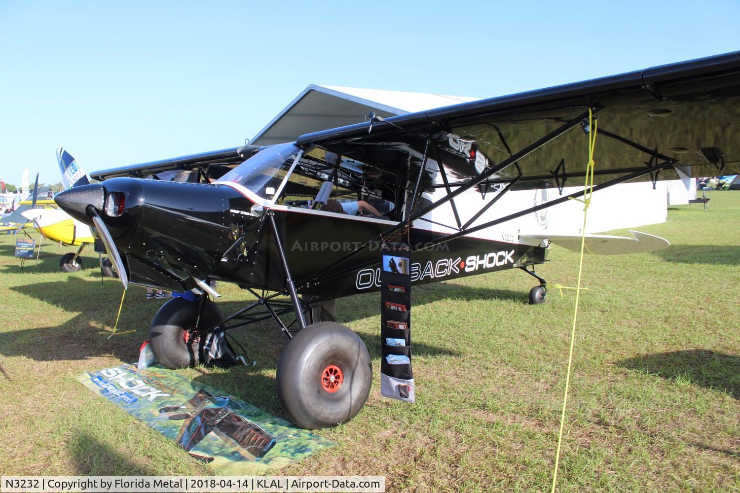 N3232, 2017 Zlin Savage Outback Shock C/N 330, SNF LAL 2018
