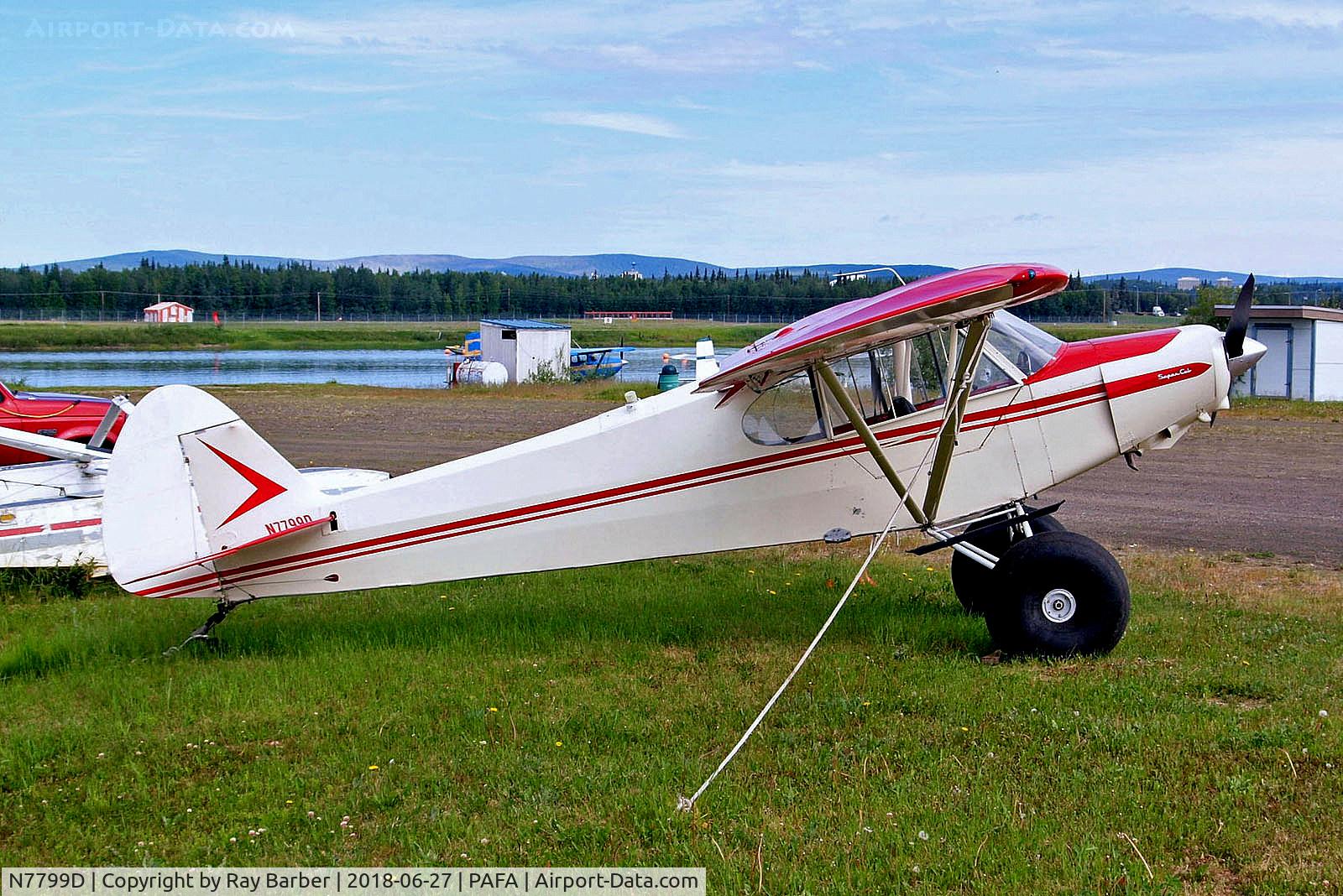 N7799D, 1957 Piper PA-18A 150 Super Cub C/N 18-6008, N7799D   Piper PA-18A 150 Super Cub [18-6008] Fairbanks Int'l~N 27/06/2018