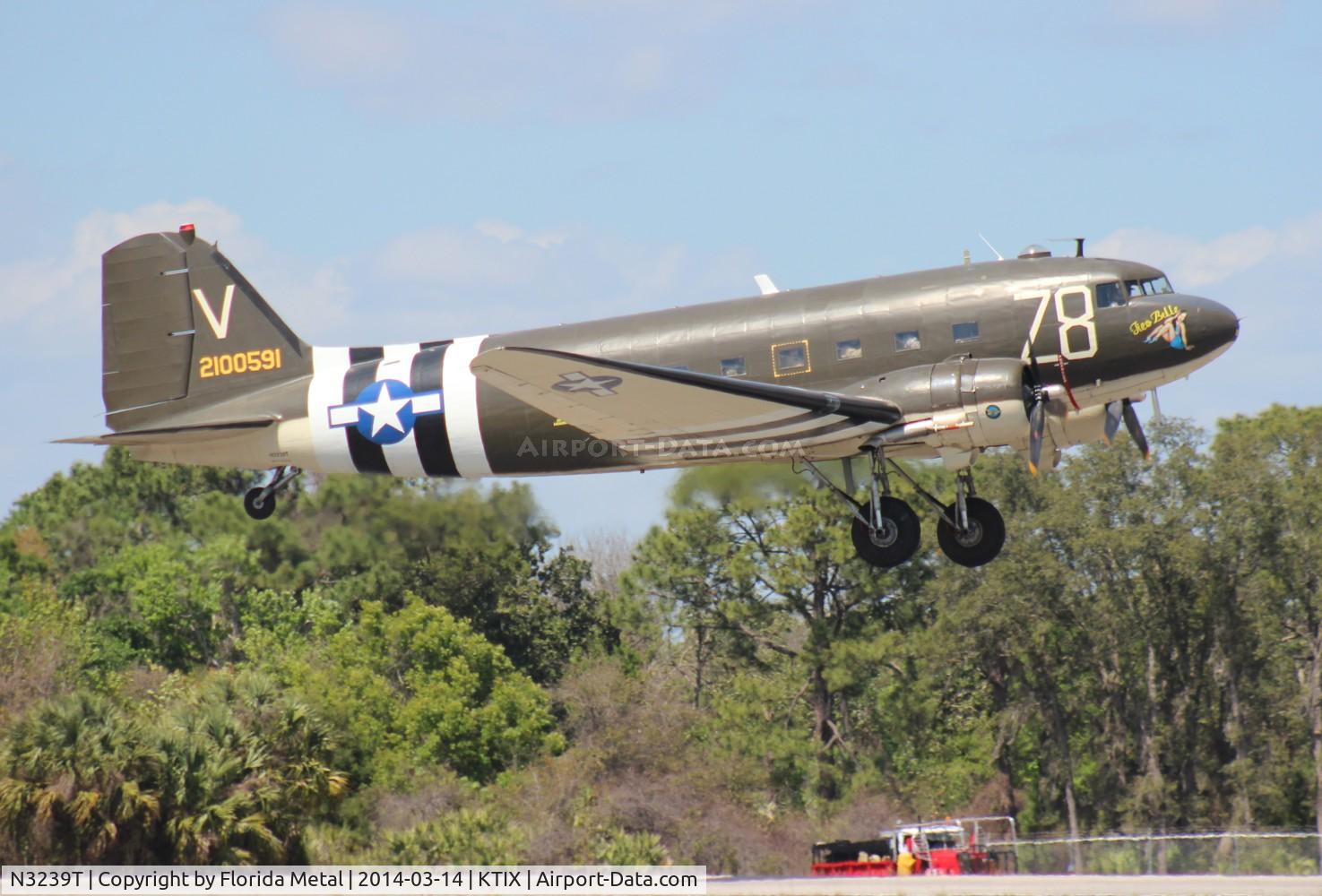 N3239T, 1943 Douglas DC3C-S1C3G (C-47A-65-DL) C/N 19054, TICO 2014