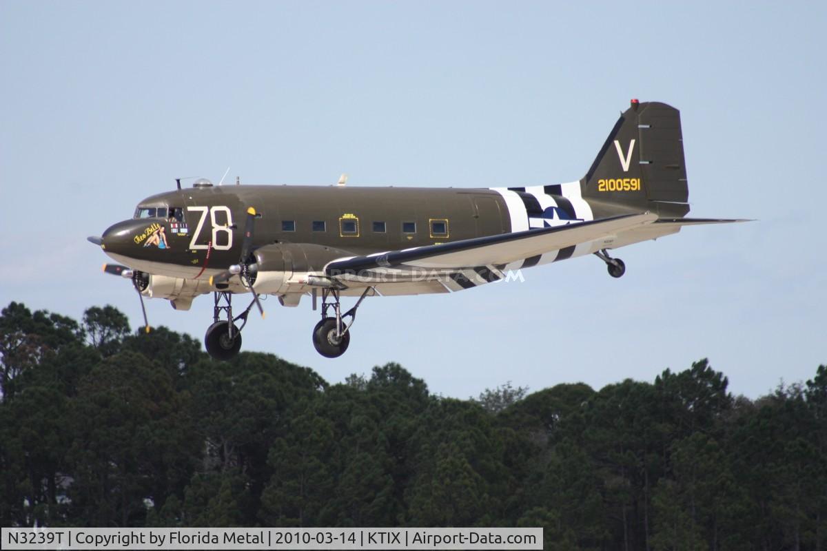 N3239T, 1943 Douglas DC3C-S1C3G (C-47A-65-DL) C/N 19054, TICO 2010