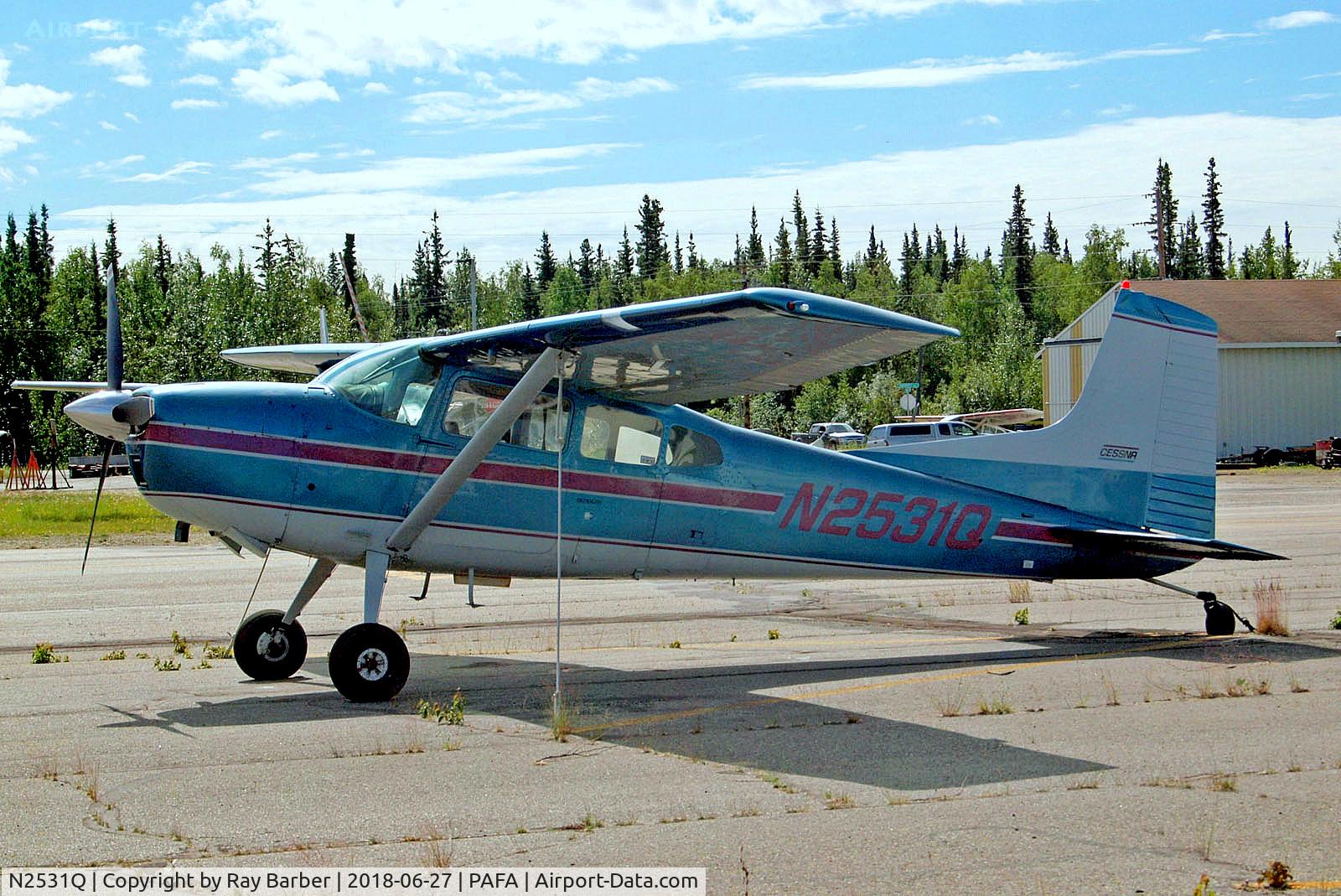 N2531Q, 1968 Cessna A185E Skywagon 185 C/N 185-1373, N2531Q   Cessna A.185E Skywagon 185 [185-1373] Fairbanks Int'l~N 27/06/2018