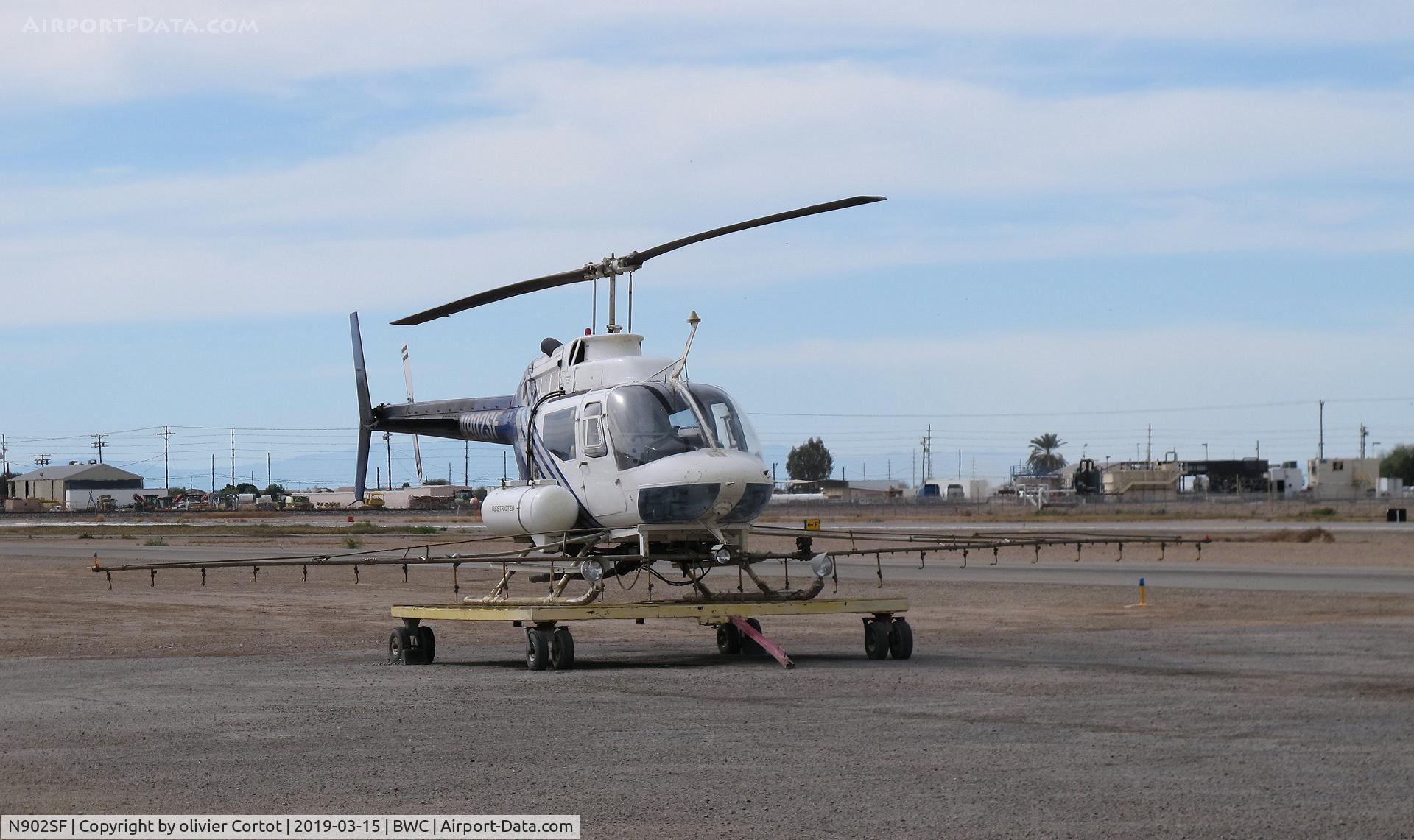 N902SF, 1970 Bell OH-58A Kiowa C/N 40957, march 2019