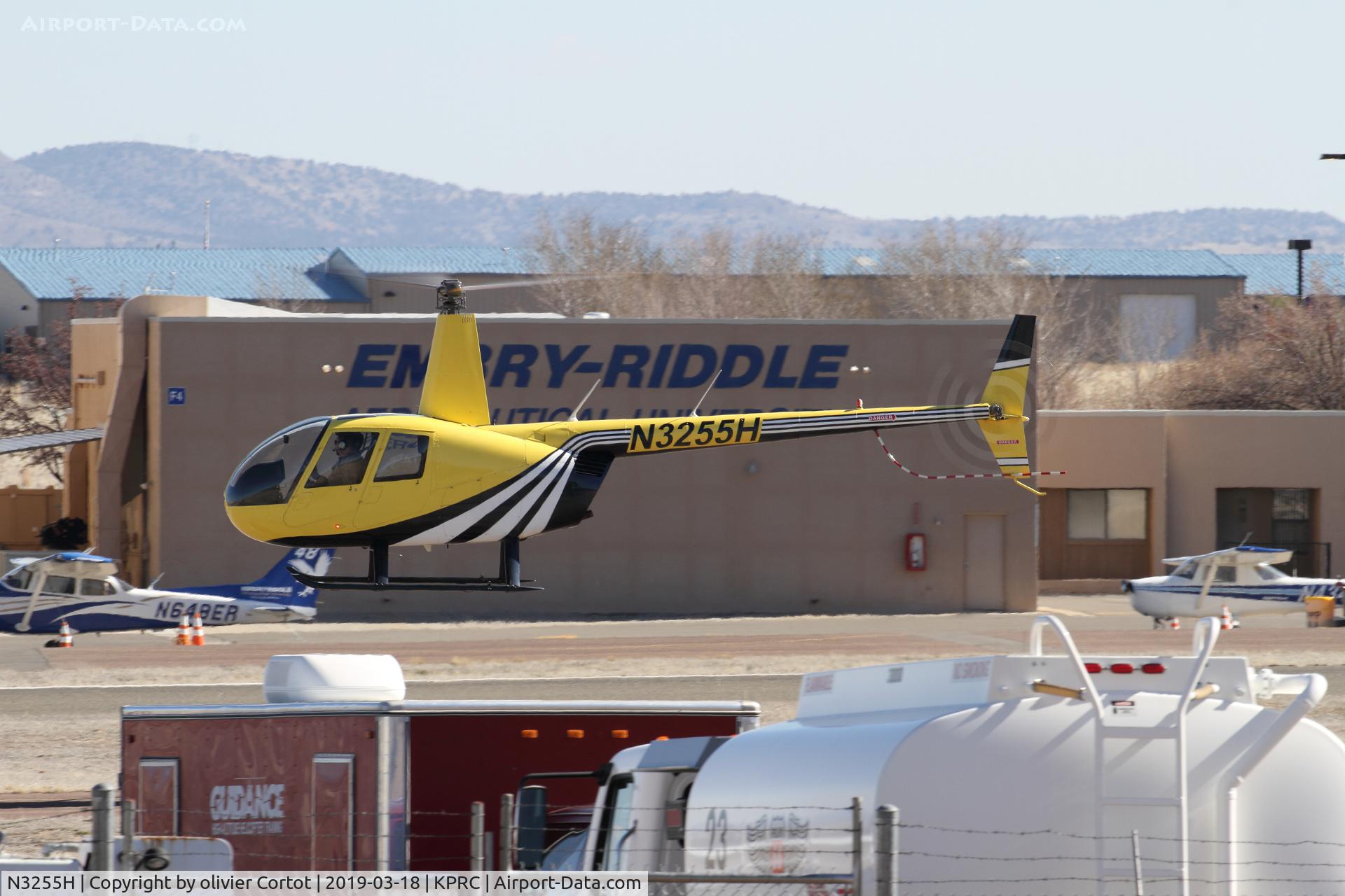N3255H, 2007 Robinson R44 II C/N 11686, march 2019