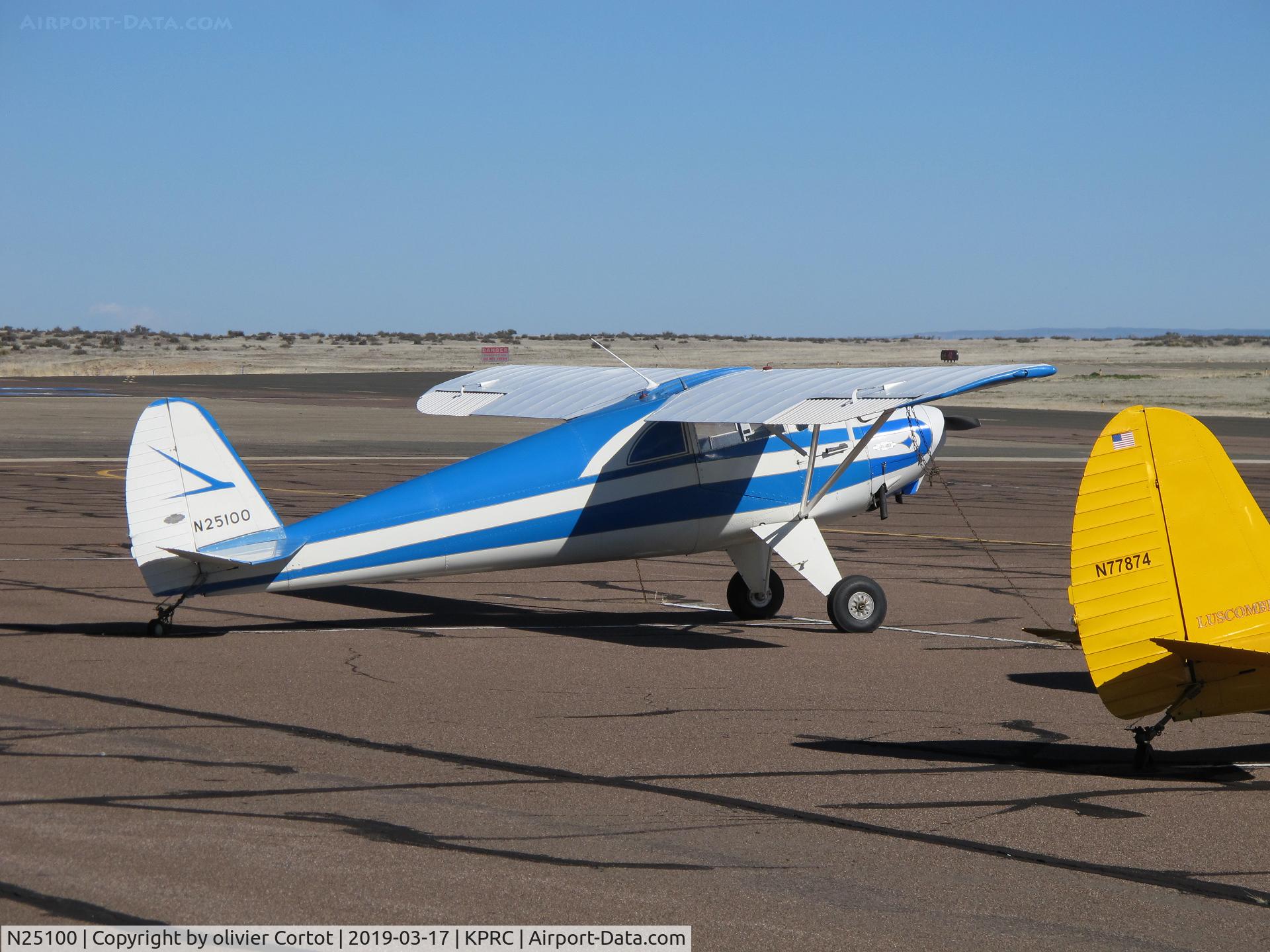 N25100, 1939 Luscombe 8A C/N 1024, march 2019