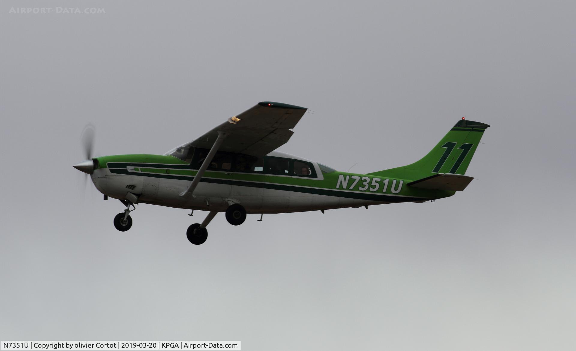 N7351U, 1977 Cessna T207A Turbo Stationair 7 C/N 20700415, march 2019