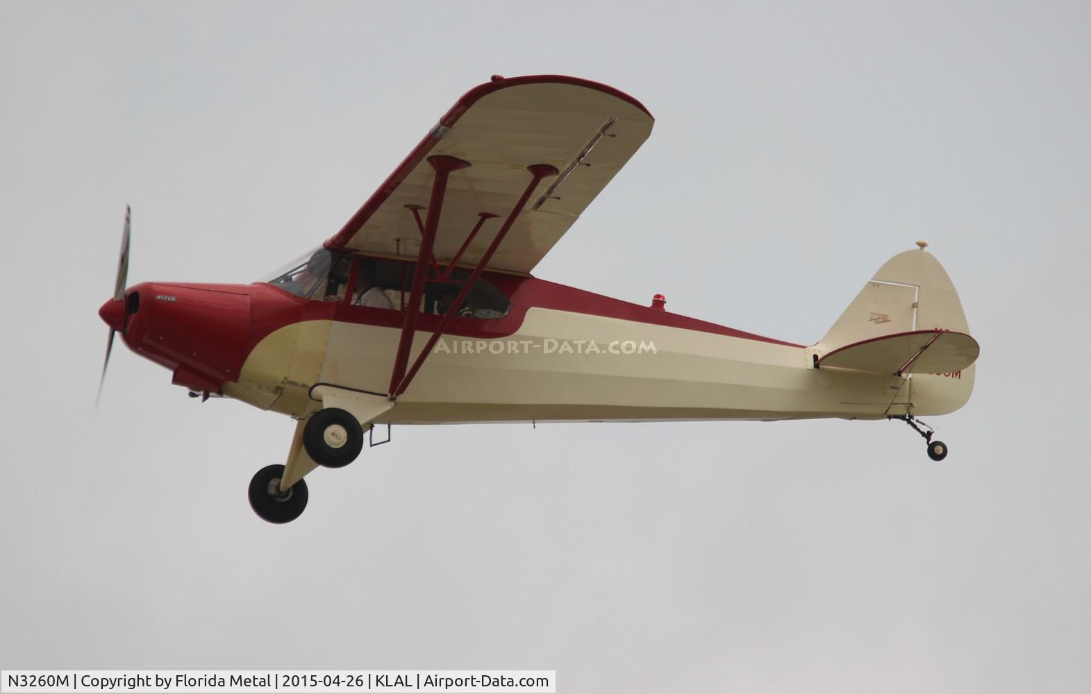N3260M, 1947 Piper PA-12 Super Cruiser C/N 12-2124, SNF LAL 2015