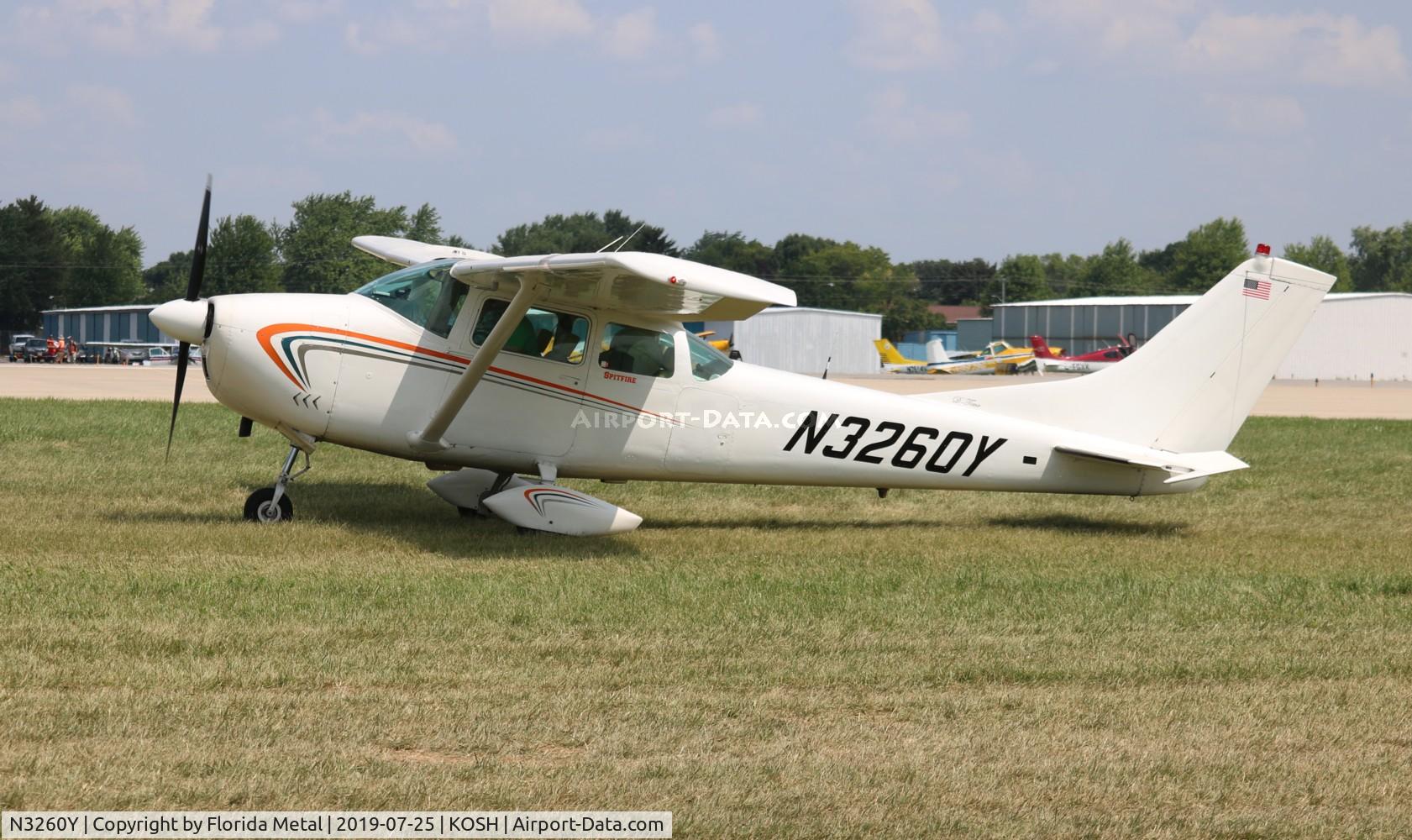 N3260Y, 1962 Cessna 182E Skylane C/N 18254260, EAA OSH 2019