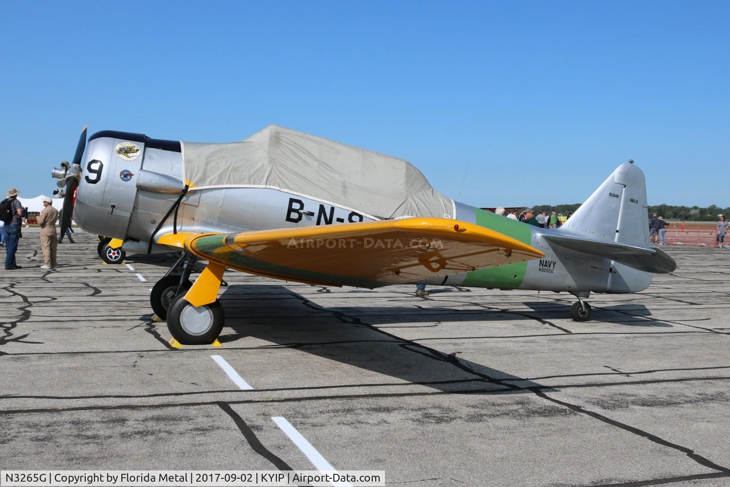 N3265G, North American SNJ-5 Texan Texan C/N 91049, TOM YIP 2017