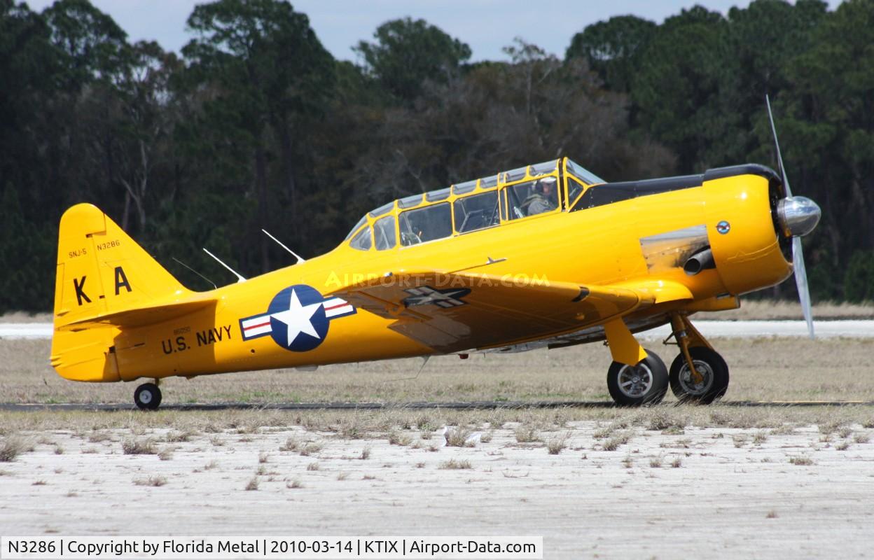 N3286, 1944 North American SNJ-5 Texan Texan C/N 88-15356, TICO 2010