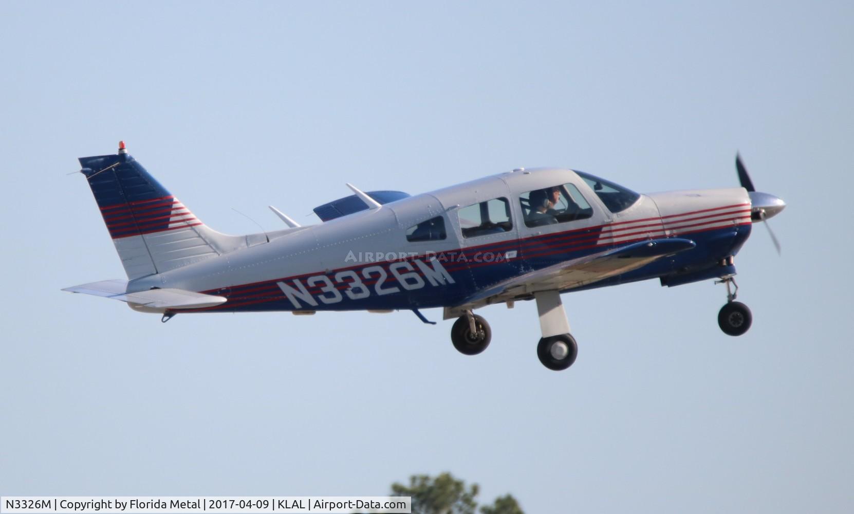 N3326M, 1977 Piper PA-28R-201 Cherokee Arrow III C/N 28R-7837111, SNF LAL 2017
