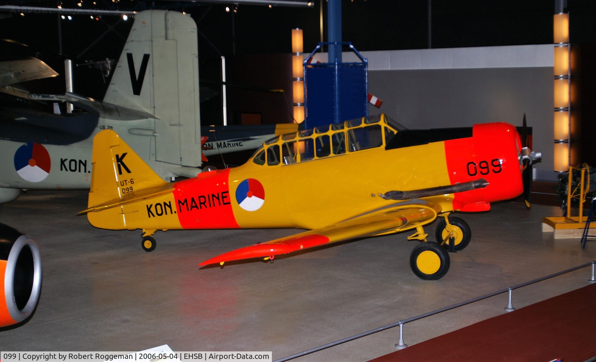 099, 1942 North American AT-16 (UT-6) Harvard IIB C/N 14-555, PRESERVED.SOESTERBERG NMM.KON MARINE.K.