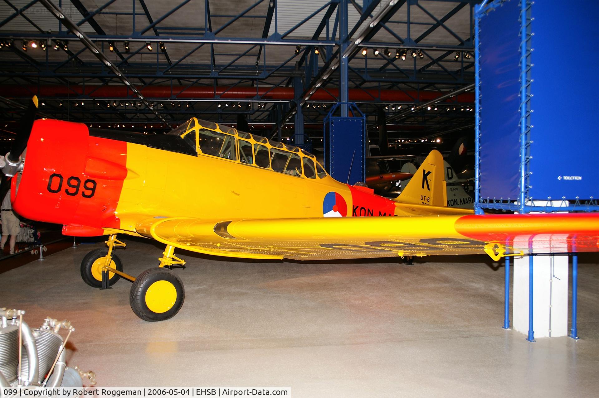 099, 1942 North American AT-16 (UT-6) Harvard IIB C/N 14-555, PRESERVED.SOESTERBERG NMM.KON MARINE.K.