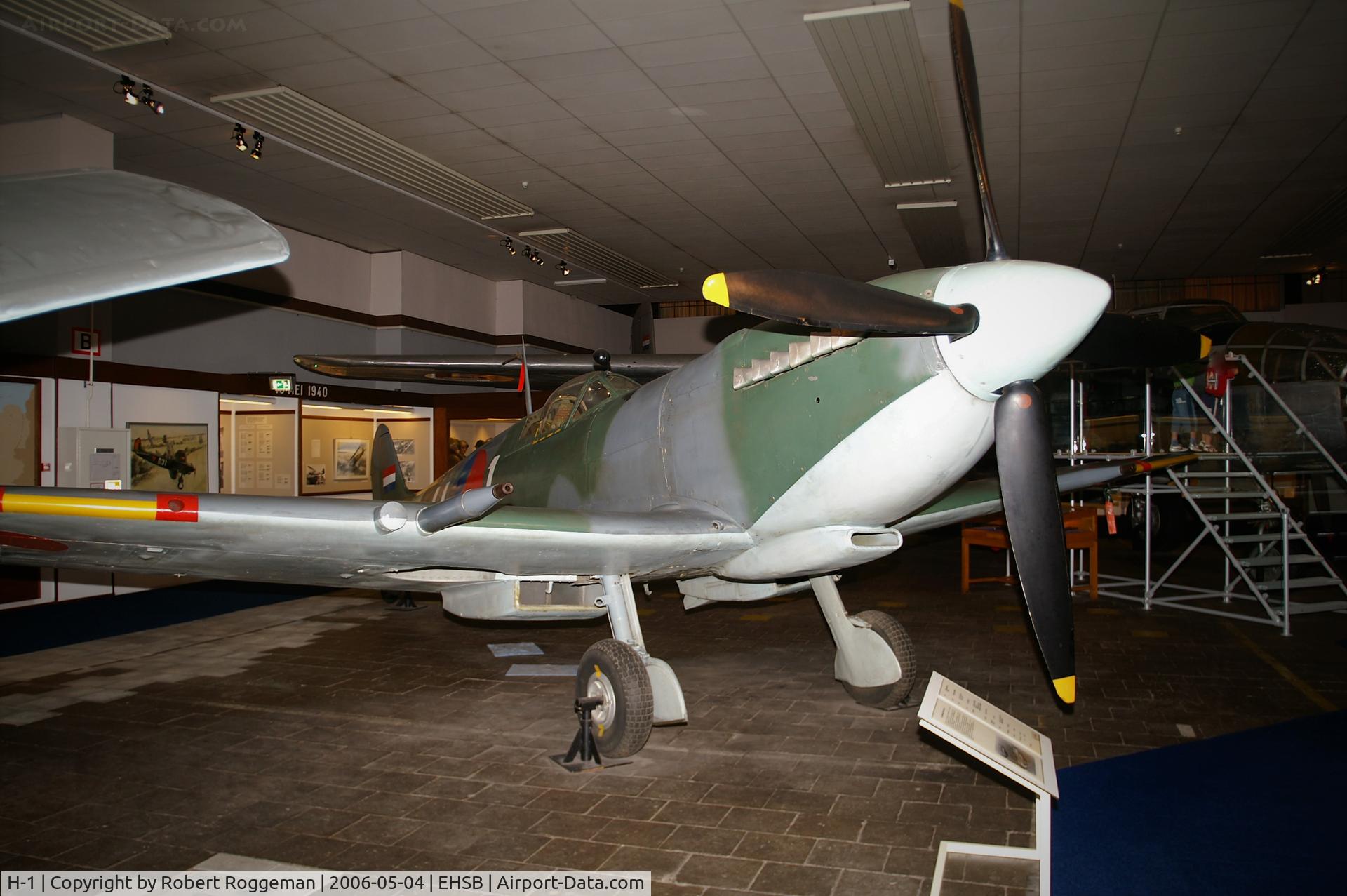 H-1, 1943 Supermarine Spitfire LF.IXc C/N 907, PRESERVED.SOESTERBERG NMM.