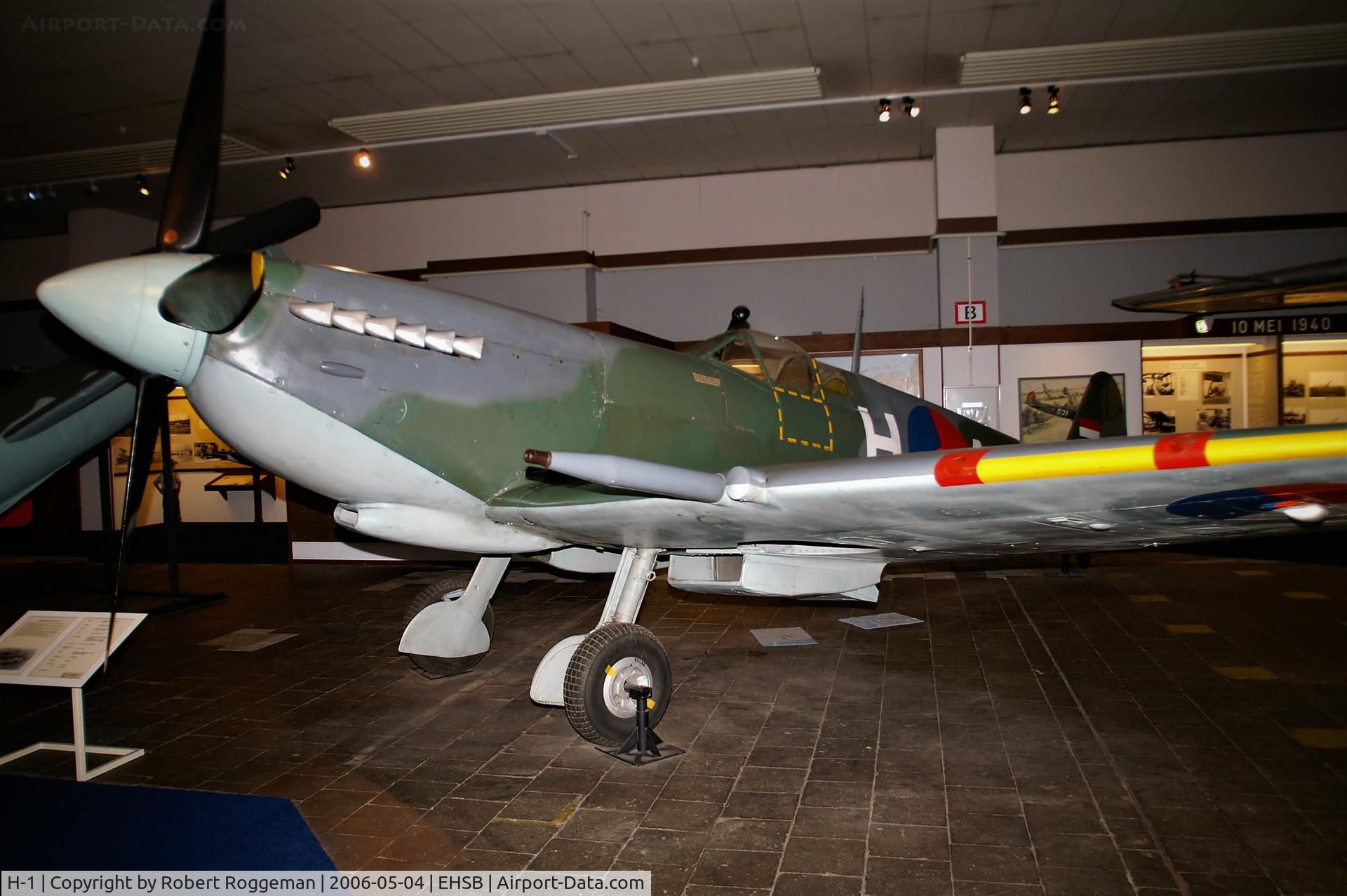 H-1, 1943 Supermarine Spitfire LF.IXc C/N 907, PRESERVED.SOESTERBERG NMM.