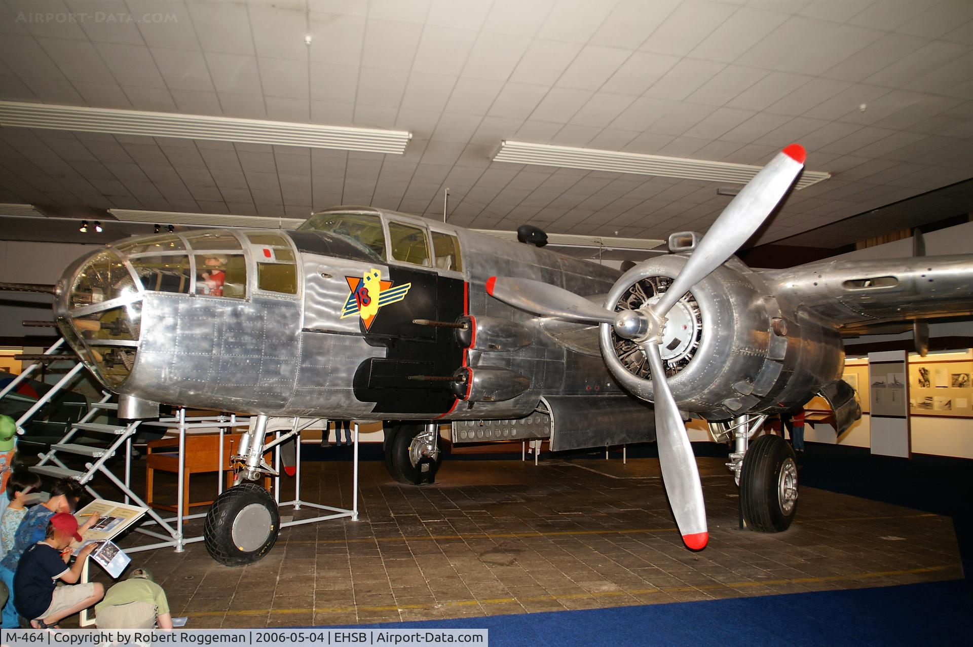 M-464, 1944 North American B-25J Mitchell Mitchell C/N 108-37333, PRESERVED.SOESTERBERG NMM.