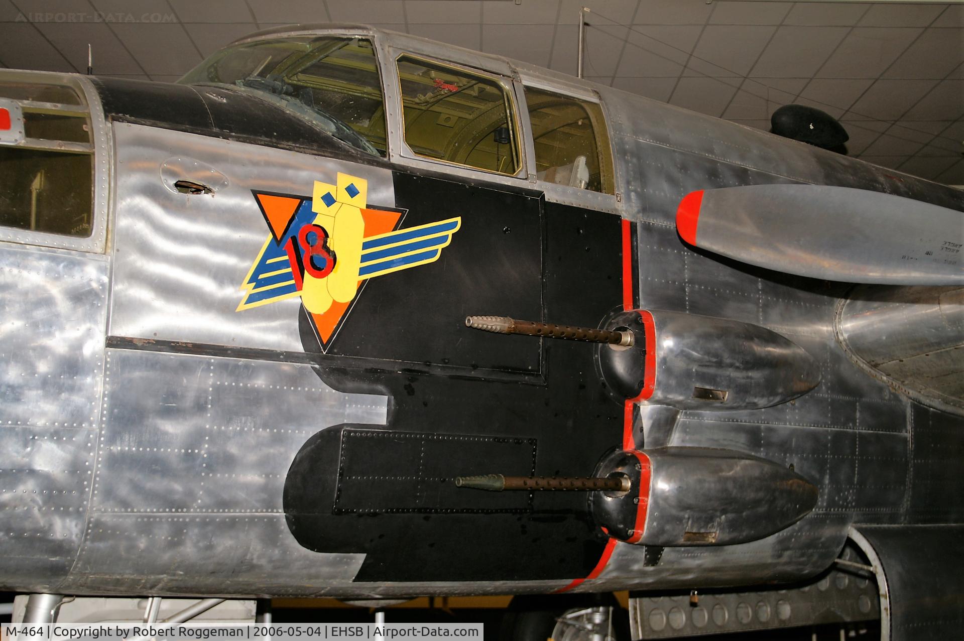 M-464, 1944 North American B-25J Mitchell Mitchell C/N 108-37333, PRESERVED.SOESTERBERG NMM.