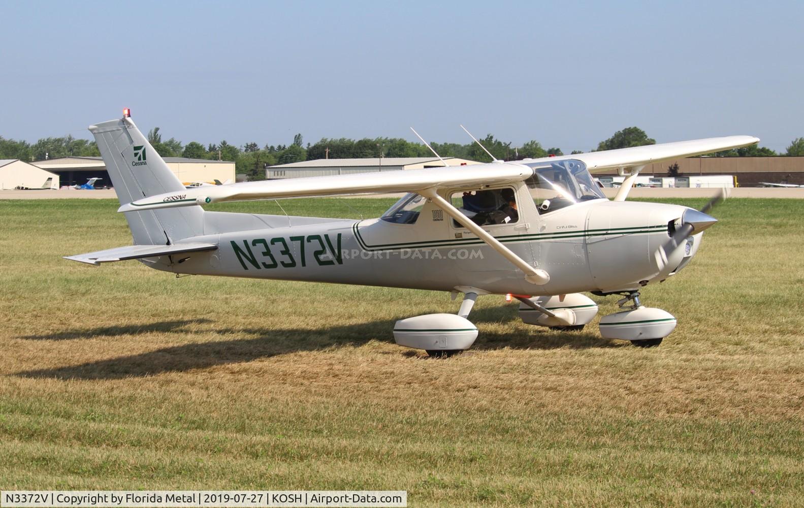N3372V, 1974 Cessna 150M C/N 15076478, EAA OSH 2019