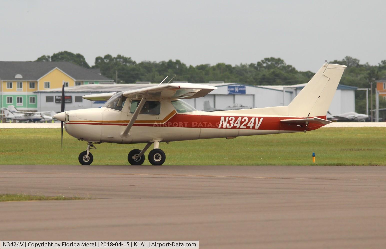 N3424V, 1974 Cessna 150M C/N 15076499, SNF LAL 2018