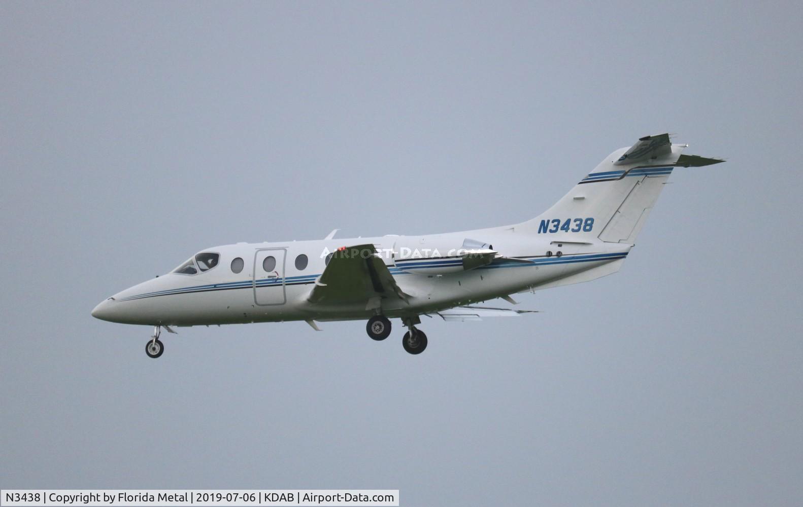 N3438, 2008 Hawker Beechcraft 400A Beechjet C/N RK-569, DAB Spotting 2019