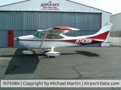 N7438N, 1974 Cessna 182P Skylane C/N 18263216, For Sale on eBay 11-05-05