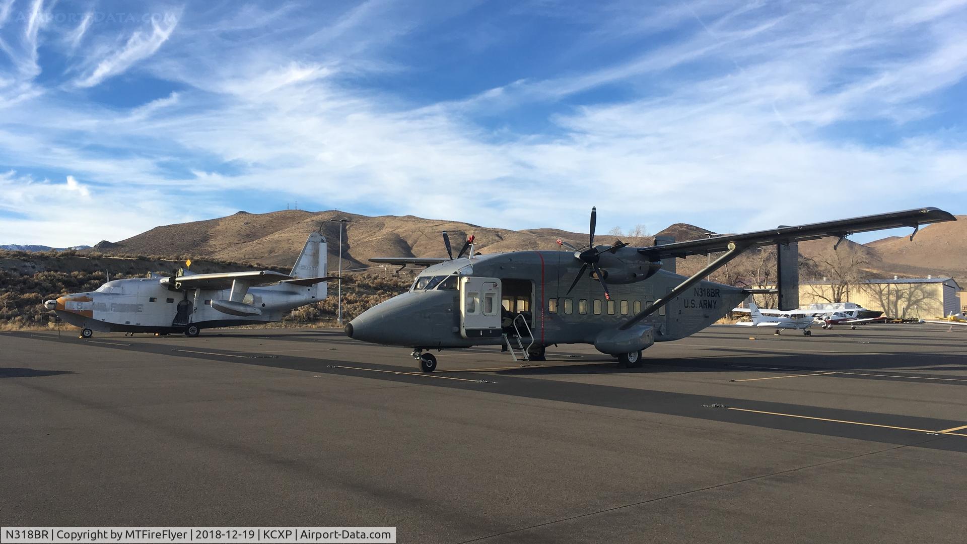 N318BR, 1997 Short C-23C Sherpa C/N SH3402, C-23C N318BR (93-1318) with the Cactus Air Force Museum, Carson City, NV.