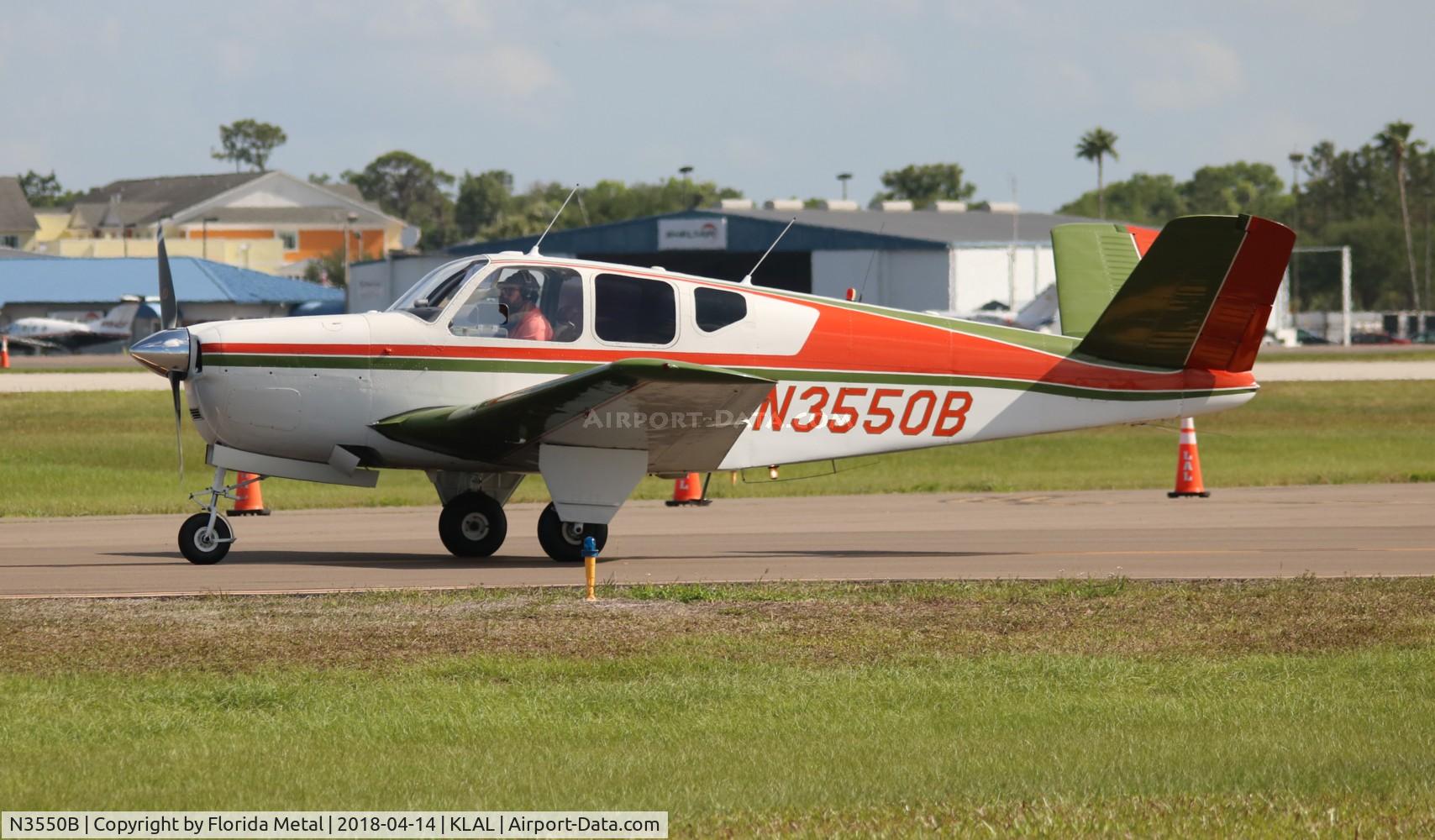 N3550B, 1954 Beech E35 C/N D-3757, SNF LAL 2018
