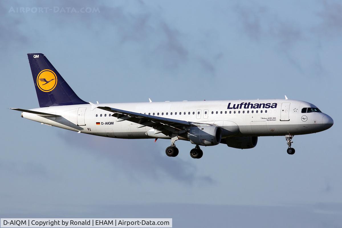 D-AIQM, 1991 Airbus A320-211 C/N 0268, at spl
