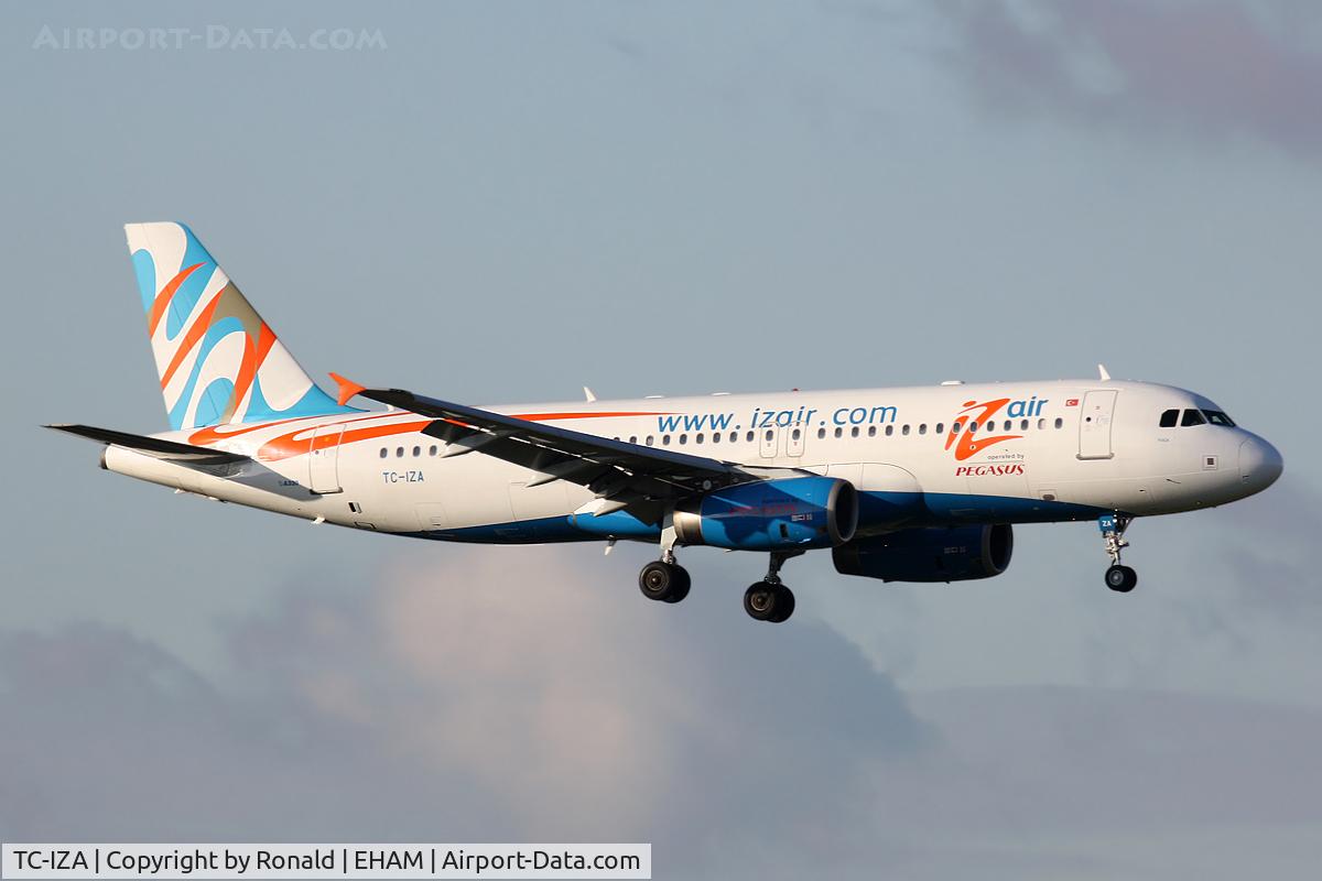 TC-IZA, 2003 Airbus A320-233 C/N 2118, at spl