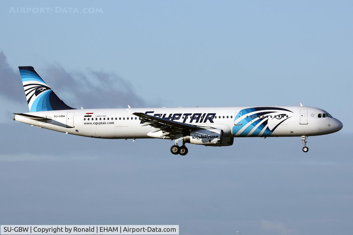 SU-GBW, 1997 Airbus A321-231 C/N 725, at spl