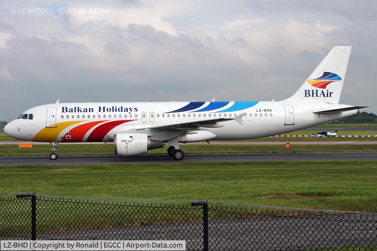 LZ-BHD, 1991 Airbus A320-211 C/N 221, at man